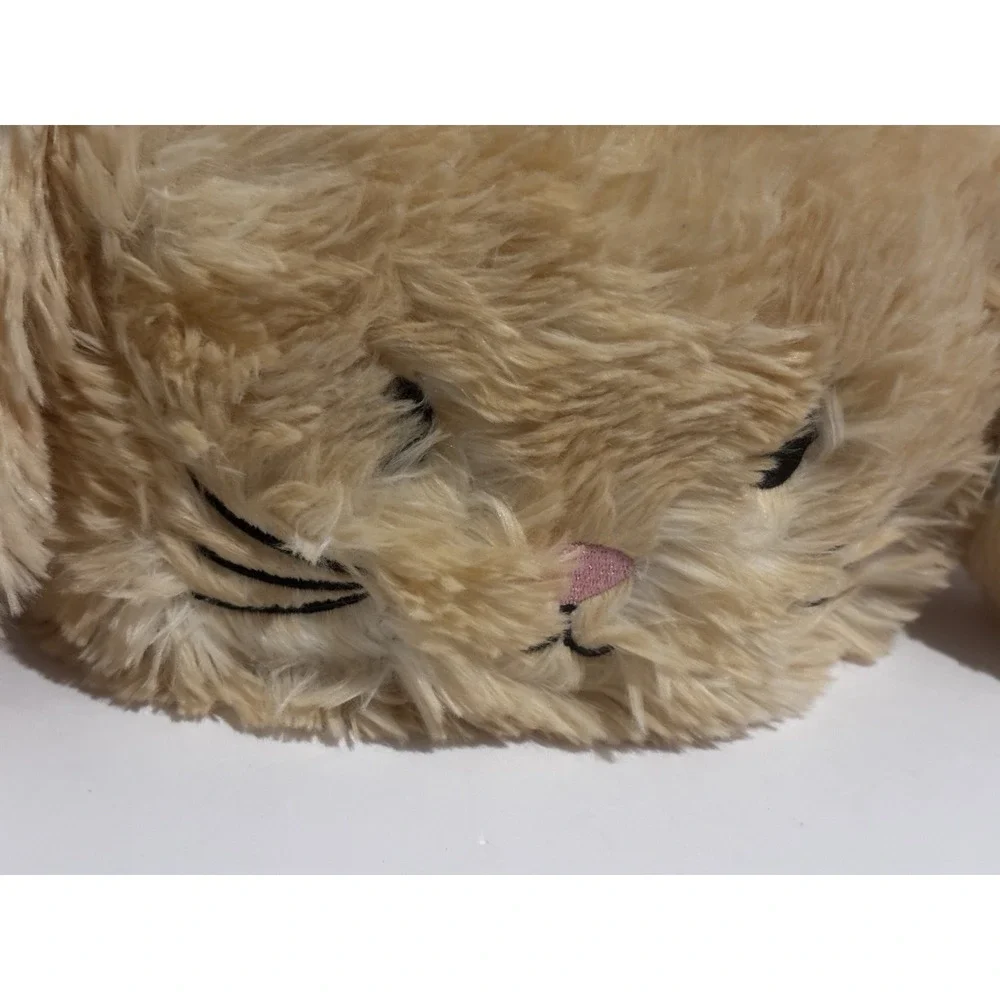 NEW Easter Basket Plush Bunny  Celebrate Rabbit Soft Handle Tan Khaki‎